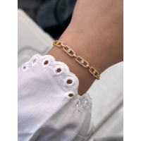 Sarı Zincirli Çelik Kadın Bileklik FRJW10001A-B 2 Yıl Garantili Hediye Paketli