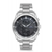 Toms Gümüş Çelik Kordon Erkek Kol Saati FM1889A-A4