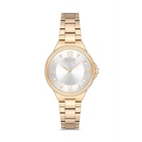 Toms Sarı Çelik Kordon Kadın Kol Saati T21135A-B