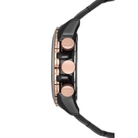 Toms Siyah Çelik Kordon Erkek Kol Saati TM1542A-908-R 3 ATM Su Geçirmez 2 Yıl Garantili