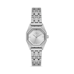 Ferro Gümüş Çelik Kordon Kadın Kol Saati FL43019A-A 3ATM Su Geçirmez 2 Yıl Garantili HediyePaketli