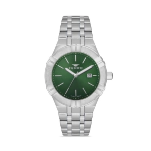 Ferro Gümüş Çelik Kordon Erkek Kol Saati F11484A-A6 3 ATM Su Geçirmez 2 Yıl Garantili Hediye Paketli