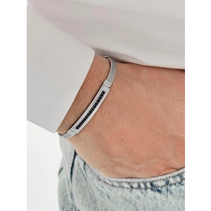 Gümüş Çelik Erkek Bileklik FRJ10178A-A 2 Yıl Garantili Hediye Paketli