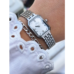 Ferro Gümüş Çelik Kordon Kadın Kol Saati FL21752A-A 3ATM Su Geçirmez 2 Yıl Garantili HediyePaket