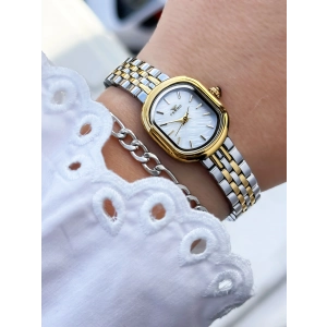 Ferro Sarı ve Gümüş Kadın Kol Saati FL88743A-D 3 ATM Su Geçirmez 2 Yıl Garantili Hediye Paketli