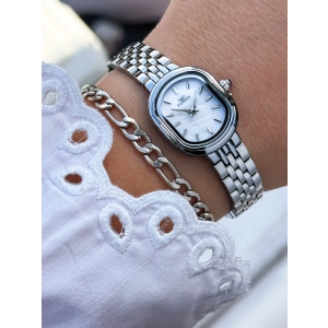 Ferro Gümüş Kadın Kol Saati FL88743A-A 3 ATM Su Geçirmez 2 Yıl Garantili Hediye Paketli