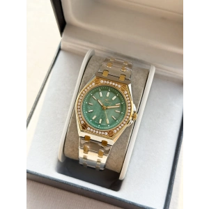 Ferro Gümüş ve Sarı Çelik Kordon Kadın Kol Saati FL21510A-D6 3ATM Su Geçirmez 2 Yıl Garantili