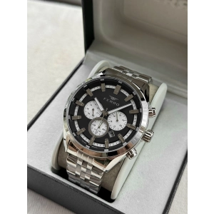 Ferro Gümüş Çelik Kordon Erkek Kol Saati FM43027A-A2 Tüm Fonksiyonlar Aktif 3ATM Su Geçirmez