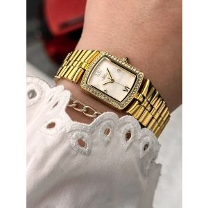 Ferro Sarı Çelik Kordon Kadın Kol Saati FL88744A-B 3 ATM Su Geçirmez 2 Yıl Garantili Hediye Paketli