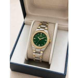 Ferro Sarı ve Gümüş Çelik Kordon Kadın Kol Saati FL43030A-D6 3ATM Su Geçirmez 2 Yıl Garantili