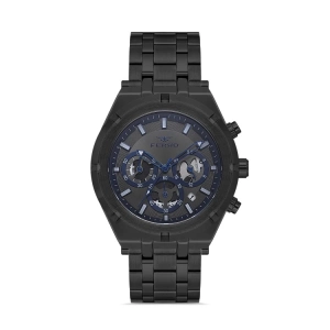 Ferro Gri Çelik Kordon Erkek Kol Saati FM31439A-V Tüm Fonksiyonlar Aktif 3 ATM Su Geçirmez