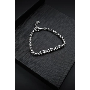 Ferro Gümüş Çelik Erkek Bileklik FRJ10009A-A