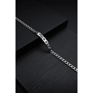 Ferro Gümüş Çelik Erkek Bileklik FRJ10016A-A