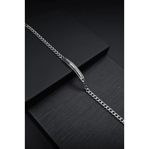 Ferro Gümüş Çelik Erkek Bileklik FRJ10018A-A