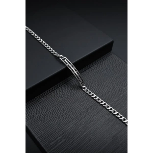 Ferro Silver Steel Mens Bracelet FRJ10018A-J