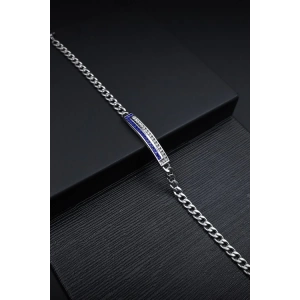 Ferro Gümüş Çelik Erkek Bileklik FRJ10018A-L