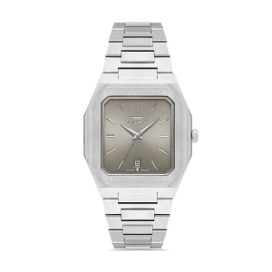 Ferro Gümüş Çelik Kordon Erkek Kol Saati F11481AWT-A19 3ATM SuGeçirmez 2 YılGarantili HediyePaketli