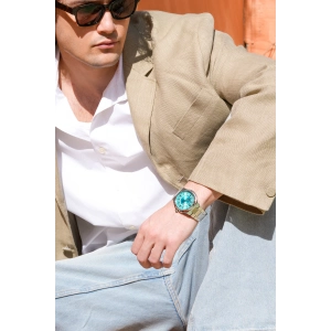 Ferro Gümüş Çelik Kordon Erkek Kol Saati F11500AWT-A15 3ATM SuGeçirmez 2 Yıl Garantili HediyePaketli