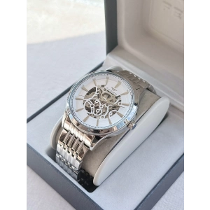 Ferro Gümüş Çelik Kordon Erkek Kol Saati FM31440A-A Otomatik Makine 3 ATM Su Geçirmez Hediye Paketli