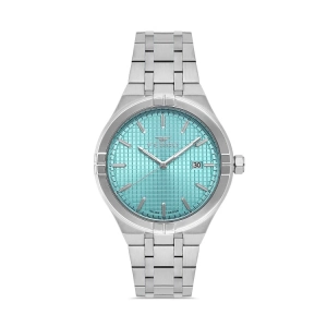 Ferro Gümüş Çelik Kordon Erkek Kol Saati FM40122A-A4 Tüm Fonksiyonlar Aktif 3 ATM Su Geçirmez