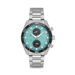 Ferro Gümüş Çelik Kordon Erkek Kol Saati FM40138A-A5 Tüm Fonksiyonlar Aktif 3 ATM Su Geçirmez