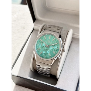 Ferro Gümüş Çelik Kordon Erkek Kol Saati FM43011A-A15 Tüm Fonksiyonlar Aktif 3 ATM Su Geçirmez