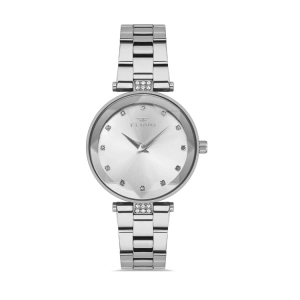 Ferro Gumus Celik Kordon Kadın Kol Saati FL21297A-A