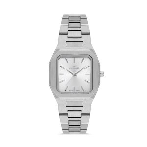 Ferro Gümüş Çelik Kordon Kadın Kol Saati FL21482AWT-A 3ATM Su Geçirmez 2 Yıl Garantili HediyePaketli