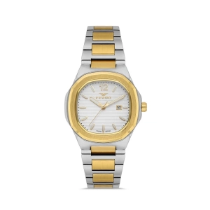 Ferro Gümüş Çelik Kordon Kadın Kol Saati FL21515A-D 3 ATM Su Geçirmez 2 Yıl Garantili HediyePaketli