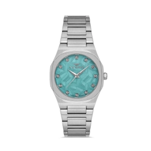 Ferro Gümüş Çelik Kordon Kadın Kol Saati FL40128A-A3 3ATM Su Geçirmez 2 Yıl Garantili HediyePaketli