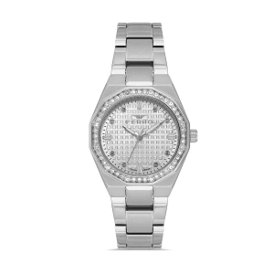 Ferro Gümüş Çelik Kordon Kadın Kol Saati FL40134A-A 3ATM Su Geçirmez 2 Yıl Garantili HediyePaketli