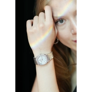 Ferro Gümüş Çelik Kordon Kadın Kol Saati FL43003A-A 3ATM Su Geçirmez 2 Yıl Garantili HediyePaketli