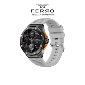 Ferro Gümüş Silikon Kordon Akıllı Kol Saati FSW1117D-GG