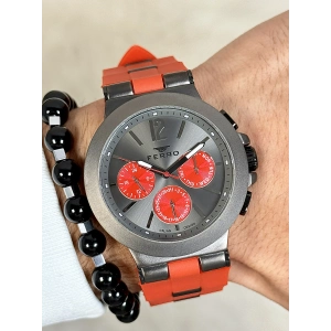Ferro Kırmızı Silikon Kordon Erkek Kol Saati FM11539DWT-ZK4 Fonksiyonları Aktif 3ATM Su Geçirmez