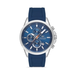 Ferro Lacivert Silikon Kordon Erkek Kol Saati FM31359D-L3 Fonksiyonları Aktif 3 ATM Su Geçirmez