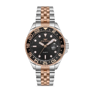 Ferro Rose Çelik Kordon Erkek Kol Saati F11196A-E2