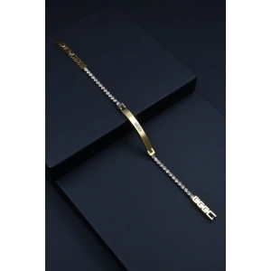 Ferro Sarı Çelik Erkek Takı FRJ10078-B