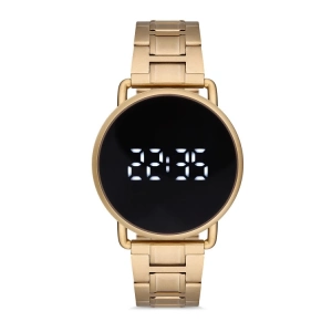 Ferro Yellow Steel Strap Womens Wristwatch F11064A-B