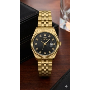 Ferro Sarı Çelik Kordon Kadın Kol Saati FL21294A-B6