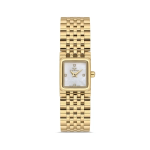 Ferro Sarı Çelik Kordon Kadın Kol Saati FL21764AWT-B