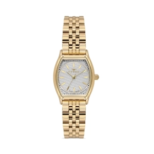 Ferro Sarı Çelik Kordon Kadın Kol Saati FL40118A-B 3ATM Su Geçirmez 2 Yıl Garantili HediyePaketli