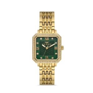 Ferro Sarı Çelik Kordon Kadın Kol Saati FL40142A-B6 3ATM Su Geçirmez 2 Yıl Garantili HediyePaketli