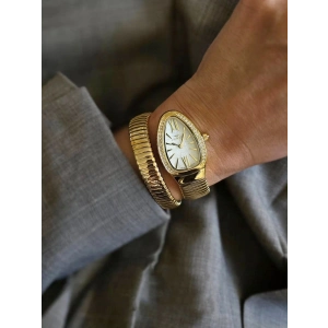 Ferro Sarı Çelik Kordon Kadın Kol Saati FL40154A-B 3ATM Su Geçirmez 2 Yıl Garantili HediyePaketli