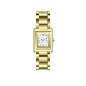 Ferro Sarı Çelik Kordon Kadın Kol Saati FL88308A-B 3 ATM Su Geçirmez 2 Yıl Garantili Hediye Paketli