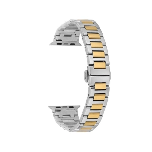 Ferro Sarı ve Gümüş Çelik Akıllı Saat Kordon FSWMK1006-D