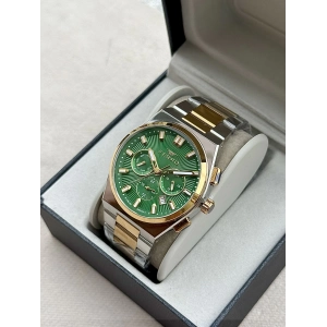 Ferro Sarı ve Gümüş Çelik Kordon Erkek Kol Saati FM43027A-D6 Tüm Fonksiyonlar Aktif 3ATM Su Geçirmez