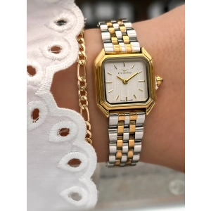 Ferro Sarı ve Gümüş Çelik Kordon Kadın Kol Saati FM88210A-D 2 Yıl Garantili 3 ATM Su Geçirmez Hediye Paketli