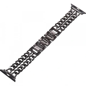 Ferro Siyah Çelik Akıllı Saat Kordon FSWMK1001-G