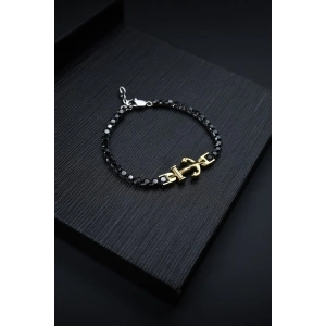 Ferro Siyah Çelik Erkek Bileklik FRJ10001A-R