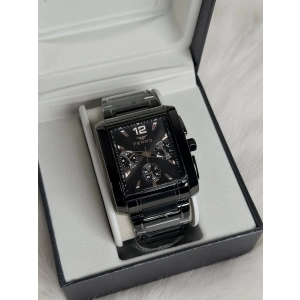 Ferro Siyah Çelik Kordon Erkek Kol Saati FM11465AWT-G Fonksiyonları Aktif 3ATM Su Geçirmez